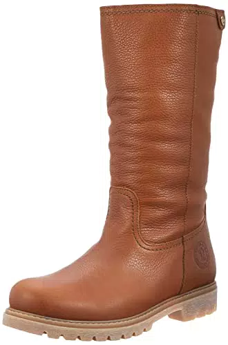 Panama Jack Damen Kniehohe Stiefel aus Leder