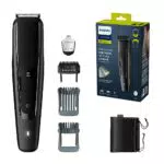 Philips Barttrimmer S5000 - Elektrischer Bartschneider für Herren mit Kammaufsätzen