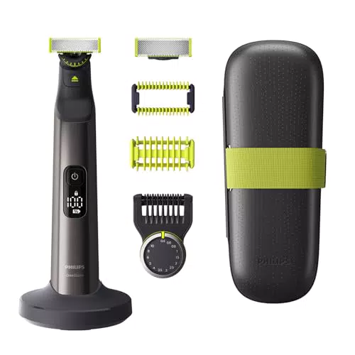 Philips OneBlade Pro360 Elektrischer Bartschneider Rasierer - Modell QP6651/30
