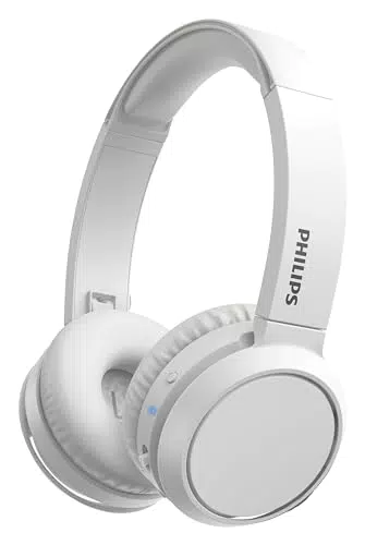 PHILIPS On Ear Kopfhörer mit Bass Boost-Taste - Bluetooth, Lange Akkulaufzeit & Geräuschisolierung