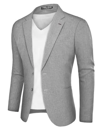 Paul Jones Herren Sakko Business Freizeit Blazer Regular Fit Anzugjacke