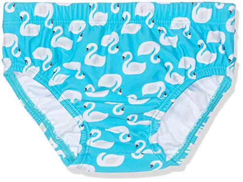 Playshoes Baby Mädchen UV-Schutz Windelhose mit Schwänen - Modell 461230