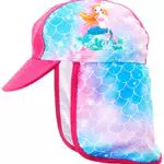 Playshoes Badekappe Unisex für Kinder – Meerjungfrau Design