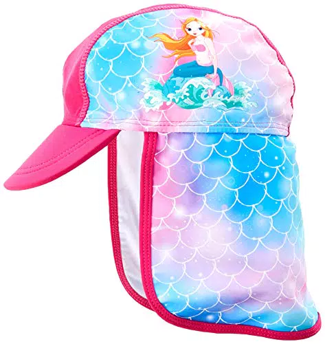 Playshoes Badekappe Unisex für Kinder – Meerjungfrau Design
