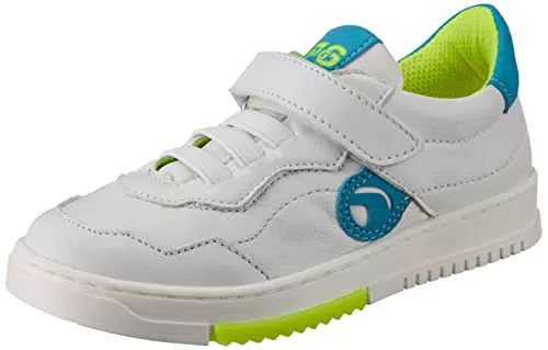 Primigi Freedom Gymnastikschuh - Weiß Türkis - Hochwertiger Sportschuh