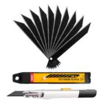 Professional Cuttermesser 9 mm mit einziehbaren Klingen für vielseitige Anwendungen