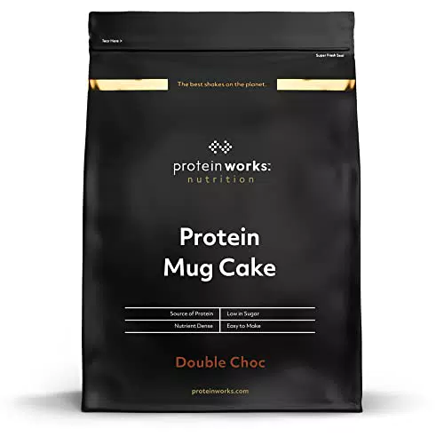 "The Protein Works Protein Tassenkuchen mit Schokocreme"