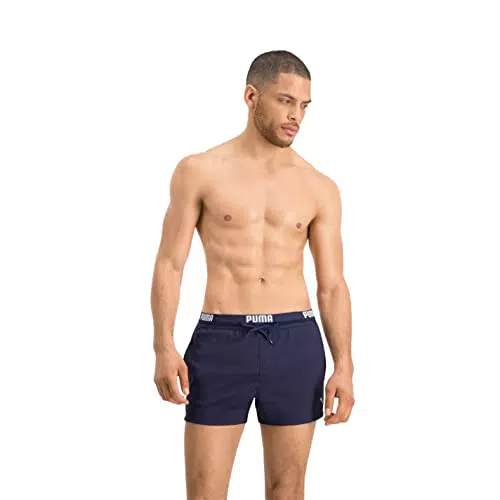 "PUMA Herren Logo Badehose für Schwimmen"