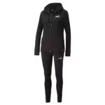 PUMA Trainingsanzug Damen Schwarz
