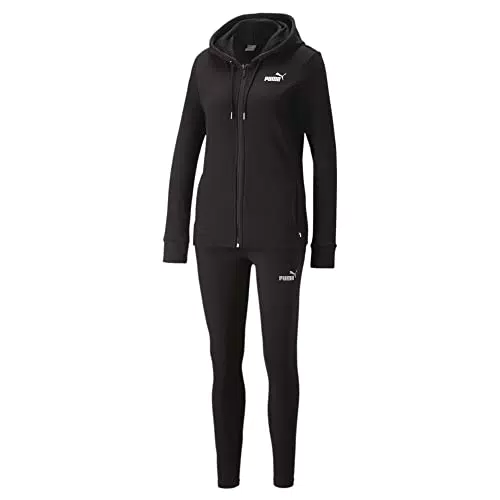 PUMA Trainingsanzug Damen Schwarz