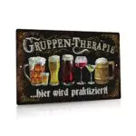 Putuo Decor Lustiges Bar Zeichen für Haus, Café-Bar & Club - Vintage Metall Wandschild 20x30cm