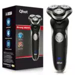 Qhot Elektrischer Rasierer für Herren mit Pop-Up Trimmer und Nasenhaartrimmer