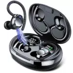 QXQ Bluetooth Kopfhörer Sport, kabellose In-Ear mit 60 Std Spielzeit, IPX7 wasserdicht