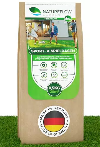 Sport und Spielrasen Rasensamen - Premium Grassamen Made in Germany