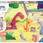 Ravensburger Kinderpuzzle - Dinosaurier im Sommer - Puzzle für Kinder ab 4 Jahren