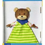 Ravensburger Ministeps Schmuse-Bär: Kuscheltier mit Rassel für Babys