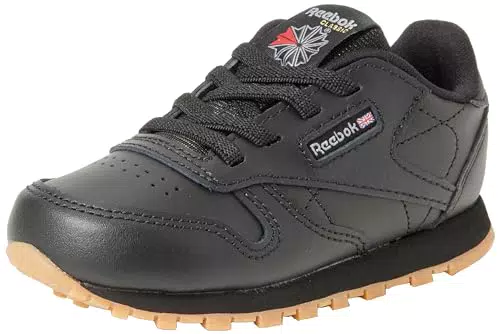Reebok Baby Sneaker Classic Leather Unisex - Schwarz/Gummi-02
