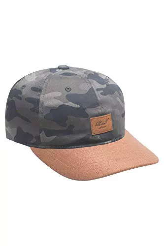Reell Curved Suede Cap, Basecap Baseball Caps für Herren und Damen