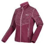 Regatta Damen Strickfleecejacke Lindalla - Weinrot