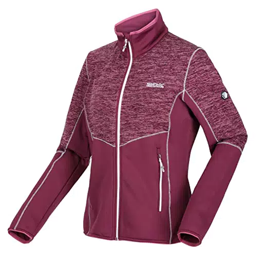 Regatta Damen Strickfleecejacke Lindalla - Weinrot