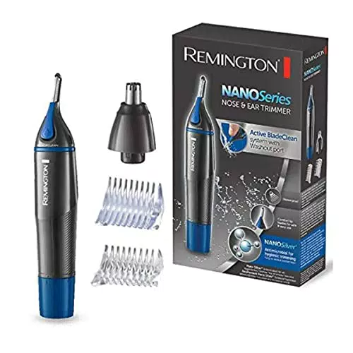 Remington Haarschneidemaschine mit Nasen- und Ohrenhaartrimmer - Inkl. Aufsteckkämme und Rotationsschneideaufsatz