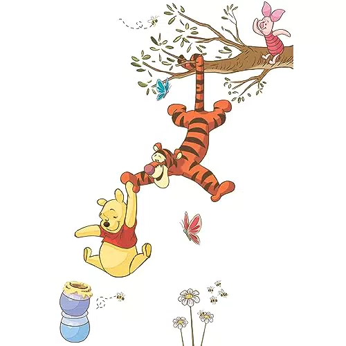 Disney Winnie Puuh Wandtattoo - Dekoratives PVC Wandbild
