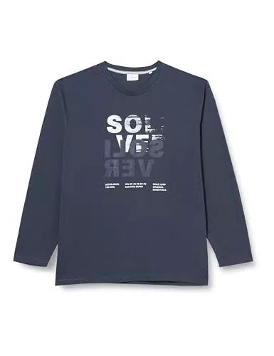 s.Oliver Langarmshirt mit Label-Print