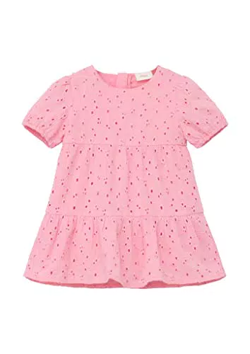 s.Oliver Junior Baby Mädchen Kleid mit Lochstickerei