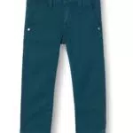 s.Oliver Junior Jungen Chino - Modellname - Blau Grün