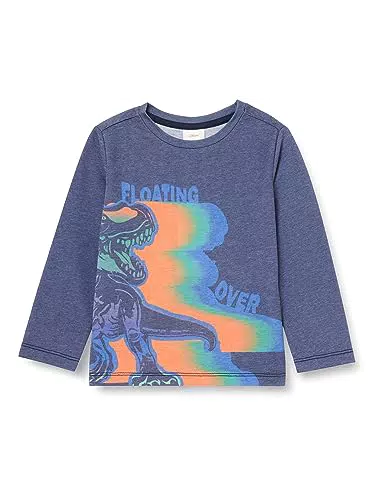 s.Oliver Junior Jungen Langarm T-Shirt - Blau