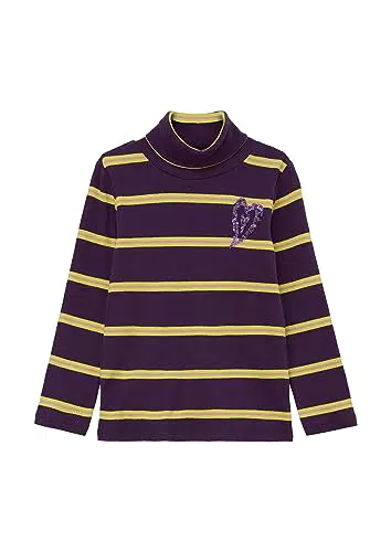 s.Oliver Junior Mädchen Langarmshirt mit Pailletten