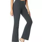 SAFORT Bootcut Yoga Hose mit 4 Hosentaschen, UPF50+ - Jeans-Stil - Grau