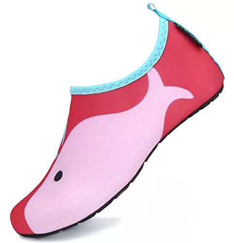 SAGUARO Badeschuhe Kinder – Schnelltrocknende Wasserschuhe für Jungen und Mädchen