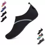 SAGUARO Schwimmschuhe Damen Aquaschuhe rutschfeste Hausschuh Schnell Trocknend Wassersportschuhe für Yoga Gymnastik Schnorcheln