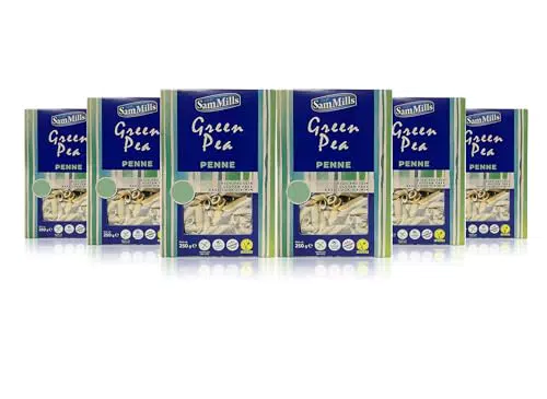 Sam Mills Probierpaket glutenfreie Nudeln - Rote Linsen- und grüne Erbsen-Pasta