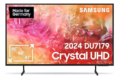 Samsung Crystal UHD 4K Fernseher 55 Zoll mit PurColor und Smart TV