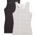 Sanetta Mädchen Unterhemd Modell 348216 im Doppelpack