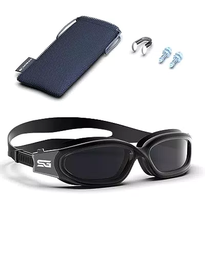 "Satire Gym Schwimmbrille für Herren mit Antibeschlag Linse und UV-Schutz"