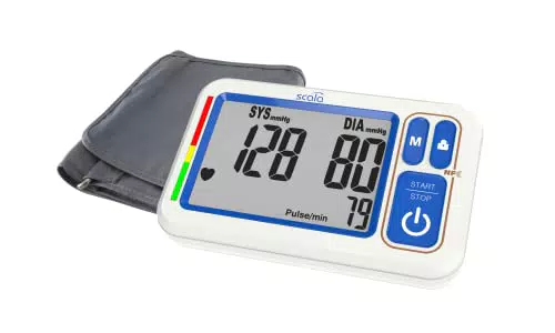 Scala SC 6750 NFC digitales Oberarmblutdruckmessgerät mit App-Datenmanagement