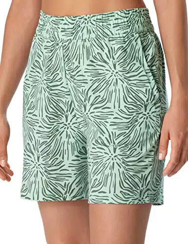 Schiesser Damen Schlafhose kurz aus Baumwolle - Mix & Relax