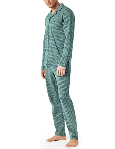 Schiesser Herren Pyjama Lang Pyjamaset