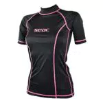 Seac T-Sun Short Lady - Rash Guard für Schwimmen, Surfen und Tauchen mit UV-Schutz