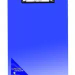 Seco Klemmbrett aus Kunststoff, A4, transparent