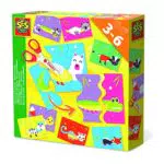Lerne schneiden Tier-Puzzle von SES - Spaß und Lernen für Kinder