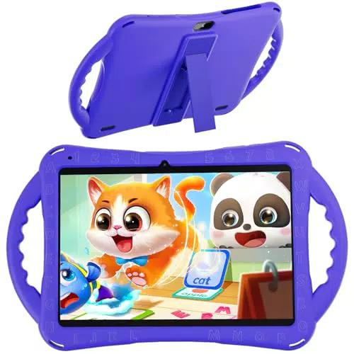 SGIN Kinder Tablet 10,1 Zoll Android 12, 2GB RAM 64GB ROM, Octa-Core, HD IPS Display, 2 Kameras, 5000 mAh Akku, WiFi 2,4G/5G