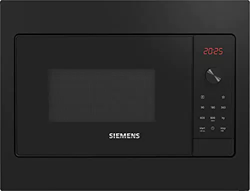 Siemens Einbau-Mikrowelle iQ300 800 Watt Schwarz