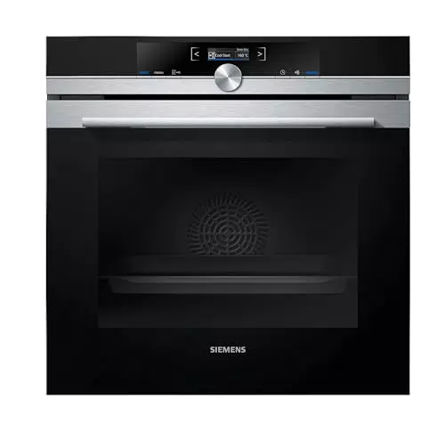 Siemens HB674GBW1 iQ700 Einbau-Elektro-Backofen / Weiß / A+ / activeClean Selbstreinigungs-Automatik / coolStart-kein Vorheizen / Backofentür mit SoftMove für gedämpftes Öffnen und Schließen
