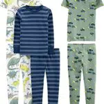 Simple Joys von Carter's Jungen Pyjamaset Snug Fit aus Baumwolle