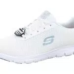 Skechers Damen Sneaker Ghenter Bronaugh, Weiß, Wasser- und Schmutzabweisend