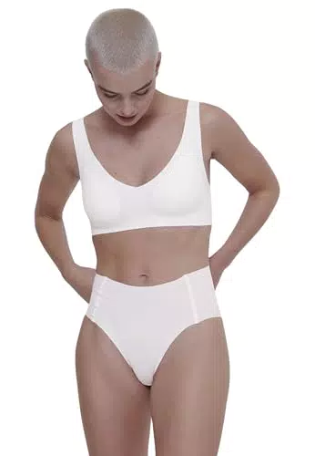 Sloggi Damen Zero Feel Bralette - Bequemer und undurchsichtiger BH